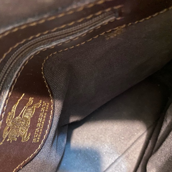 Burberry Haymarket Check Coated Canvass Regent Tote Bag - Picture 5 of 7